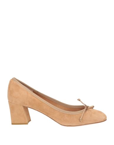 Il Borgo Firenze Woman Pumps Sand Size 9 Leather
