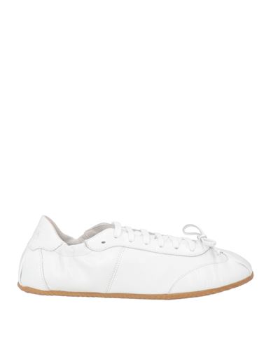 Abra Woman Sneakers White Size 6 Leather