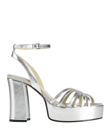 Sandalias Mujer Plata 40 Mujer