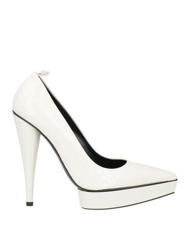 Tom Ford Woman Pumps White Size 9 Leather