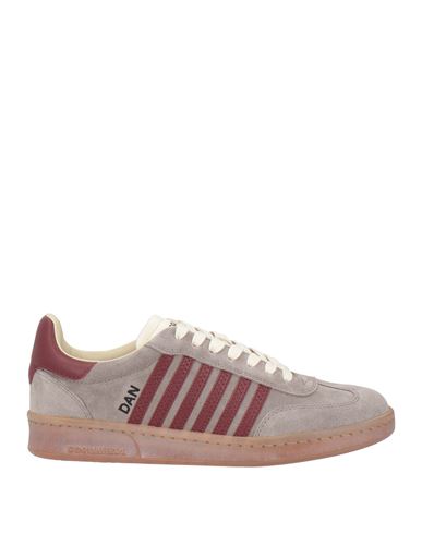 Dsquared2 Woman Sneakers Grey Size 7.5 Calfskin