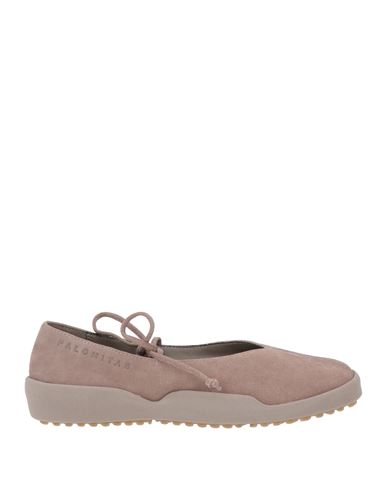Paloma Barceló Palomitas By  Mao Woman Ballet Flats Taupe Size 8 Leather In Gray
