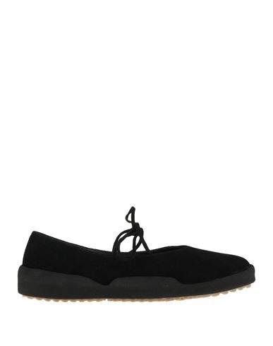 Paloma Barceló Palomitas By  Mao Woman Ballet Flats Black Size 8 Leather