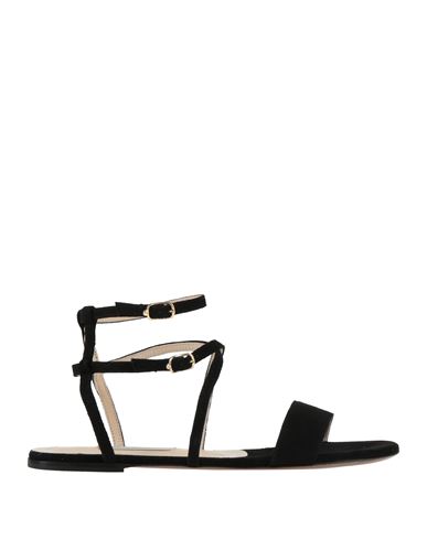 L'autre Chose L' Autre Chose Woman Sandals Black Size 8 Leather