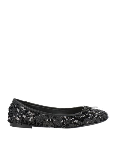 Tosca Blu Woman Ballet Flats Black Size 8 Textile Fibers