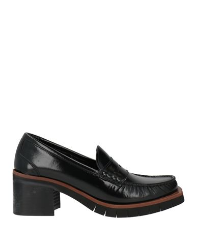 Paloma Barceló Oma Woman Loafers Black Size 8 Leather