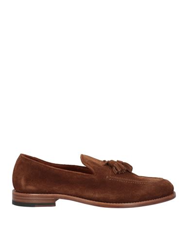 Eleventy Man Loafers Brown Size 11 Leather