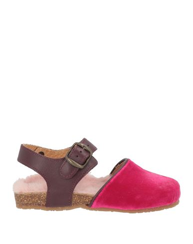 Pèpè Babies'  Toddler Girl Sandals Fuchsia Size 10c Textile Fibers, Leather In Pink