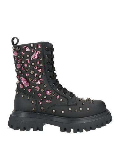 Dolce&Gabbana Botines de caña alta Chica Negro 31 Chica