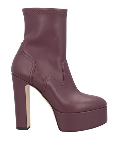 Stiefelette Damen Pflaume 37.5,39 Damen