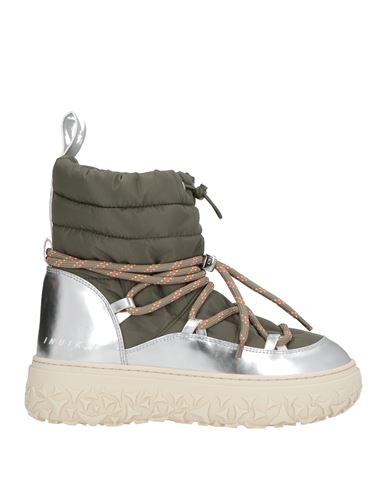 Botines de caña alta Mujer Verde militar 36,38,40,41 Mujer
