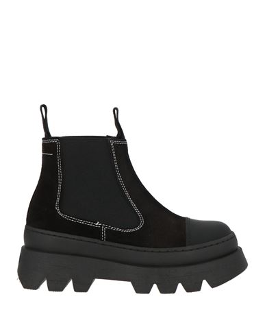 Botines de caña alta Chica Negro 30,31,32 Chica