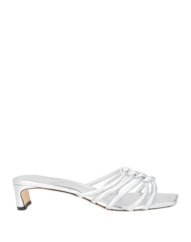 Sandalias Mujer Plata 39.5,40 Mujer