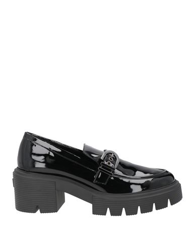 Stuart Weitzman Woman Loafers Black Size 5.5 Leather