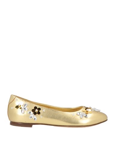 Dolce&Gabbana Bailarinas Chica Oro 32 Chica
