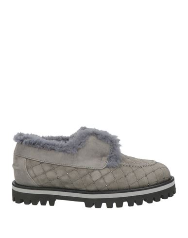 Le Silla Woman Loafers Grey Size 5 Leather