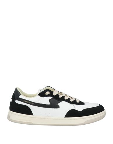 S.w.c Stepney Workers Club S. W.c Stepney Workers Club Man Sneakers White Size 9 Leather, Textile Fibers