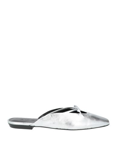 By Far Woman Mules & Clogs Silver Size 5 Leather