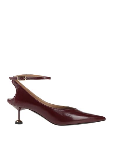 Zapatos de salón Mujer Burdeos 38 Mujer