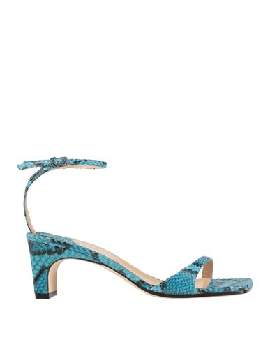 Sandalias Mujer Azul celeste 37 Mujer