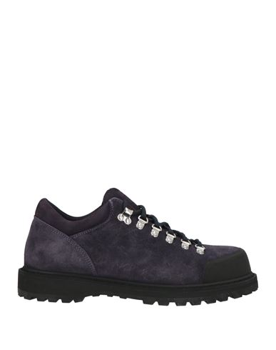 Diemme Cornaro Woman Lace-up Shoes Dark Purple Size 9 Leather