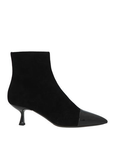 Loriblu Woman Ankle Boots Black Size 8 Leather