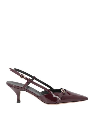 A.bocca A. Bocca Woman Pumps Burgundy Size 5 Leather In Brown