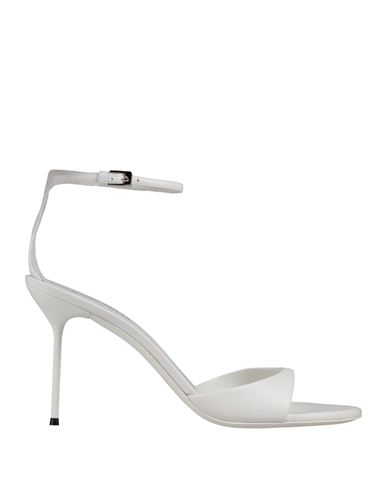 Paris Texas Woman Sandals White Size 9 Leather