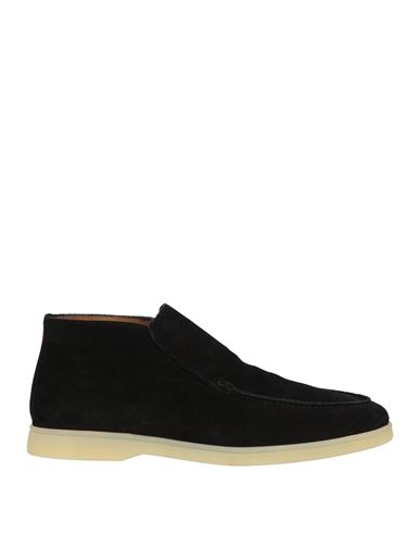 Aurélien Man Loafers Black Size 10 Leather