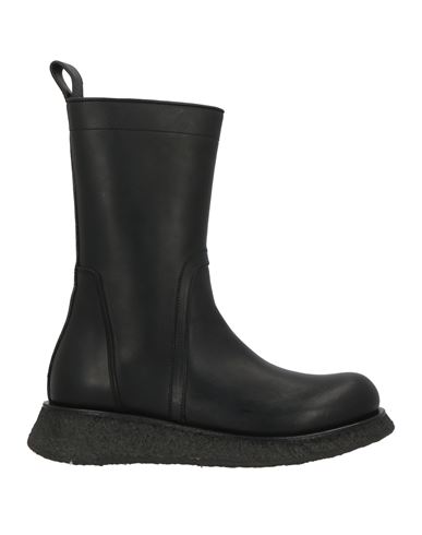 Rick Owens Woman Ankle Boots Black Size 10 Leather