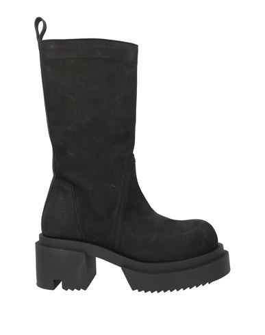 Rick Owens Woman Boot Black Size 8 Leather