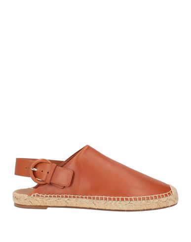 Celine Woman Espadrilles Tan Size 11 Leather