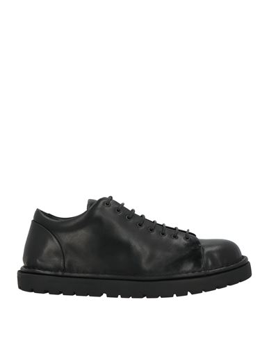 Marsèll Woman Sneakers Black Size 8.5 Goat Skin