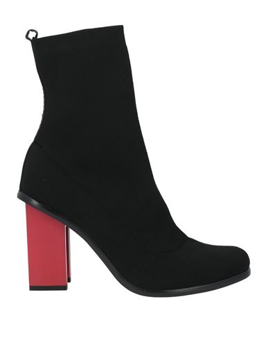 Exe' Exè Woman Ankle Boots Black Size 10 Textile Fibers