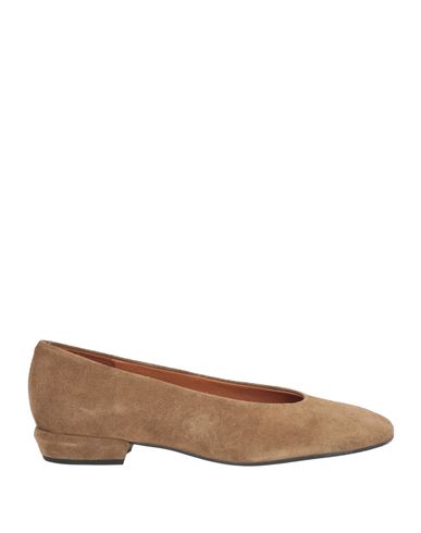 Angel Alarcon Ángel Alarcón Woman Ballet Flats Brown Size 11 Leather