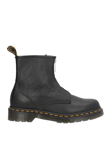 Dr. Martens 1460 Fz Virginia Woman Ankle Boots Black Size 8 Leather