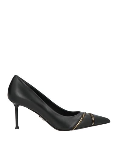 Sergio Levantesi Woman Pumps Black Size 6 Calfskin