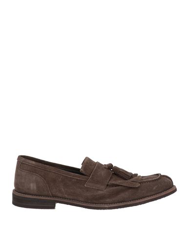 Jerold Wilton Man Loafers Dark Brown Size 9 Leather
