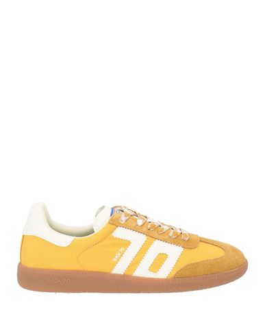 Back 70 Woman Sneakers Marigold Size 9 Leather, Textile Fibers In Yellow