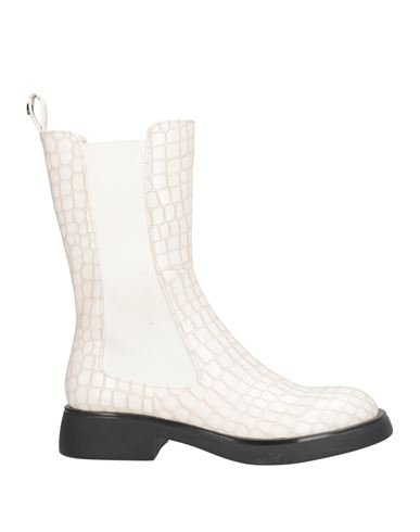 Tosca Blu Woman Ankle Boots Cream Size 7 Synthetic Fibers In White