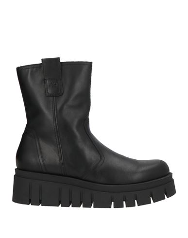 Nero Giardini Woman Ankle Boots Black Size 10 Leather