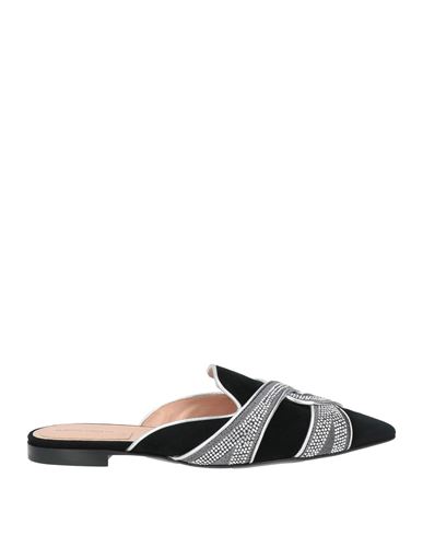 Alberta Ferretti Woman Mules & Clogs Black Size 9 Leather