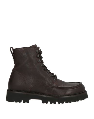 Nero Giardini Woman Ankle Boots Dark Brown Size 9 Leather