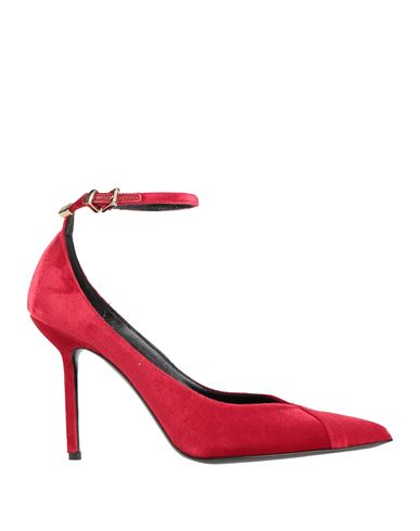 Ncub Woman Pumps Red Size 8.5 Textile Fibers