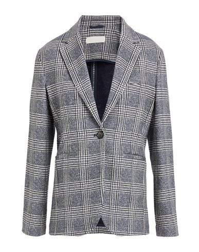 Man Blazer Midnight blue Size 36 Polyester, Viscose, Elastane