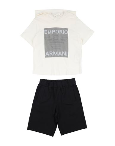 Emporio Armani Toddler Boy Tracksuit White Size 7 Cotton