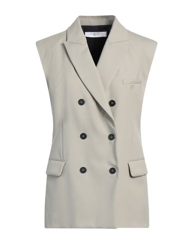 Iro Woman Blazer Sage Green Size 10 Wool, Elastane