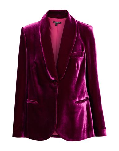 Sartoria 74 Woman Blazer Garnet Size 10 Acetate, Viscose