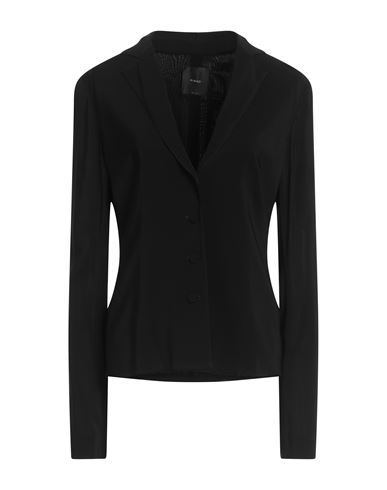 Pinko Woman Blazer Black Size 10 Viscose, Elastane