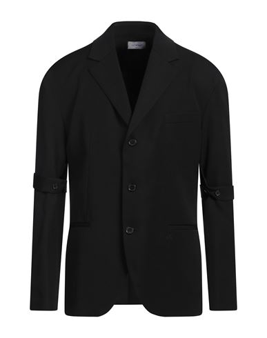 Off-white Man Blazer Black Size 42 Virgin Wool